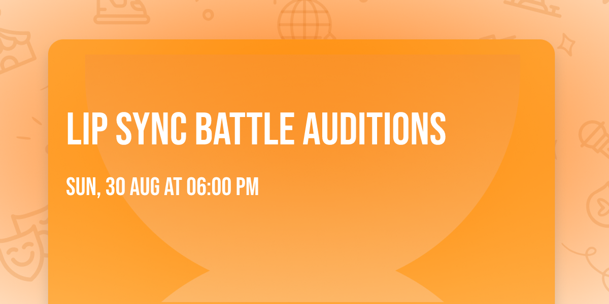 Lip Sync Battle Auditions 