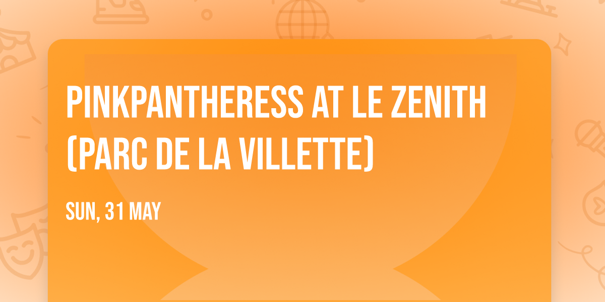 PinkPantheress at Le Zenith (Parc de la Villette)