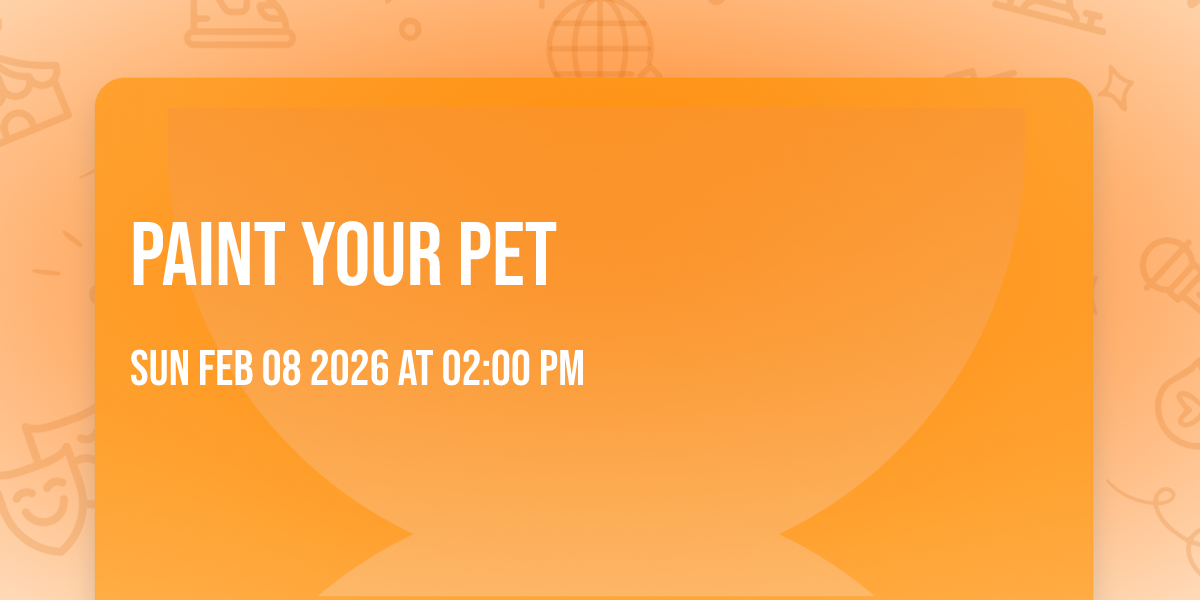 Paint Your Pet 