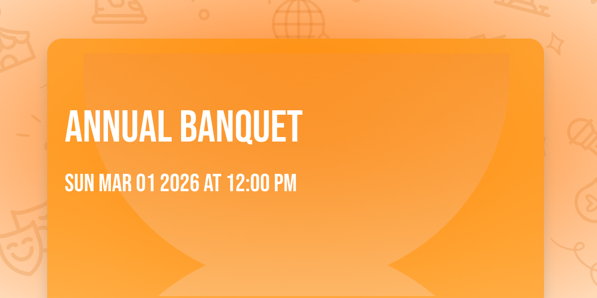 Annual Banquet 