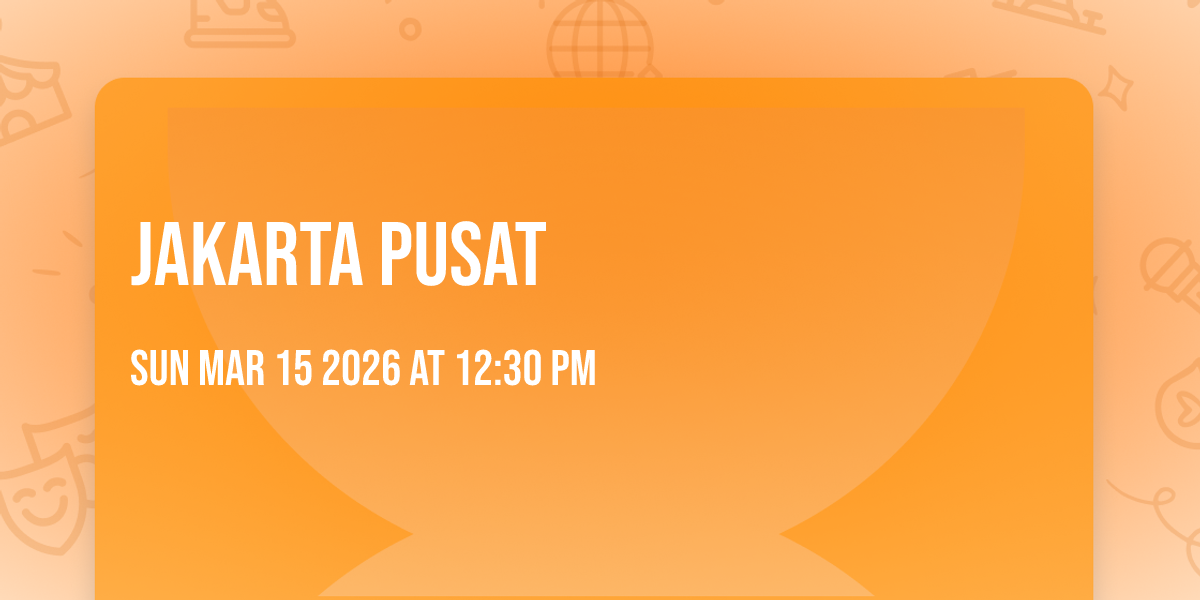 JAKARTA PUSAT