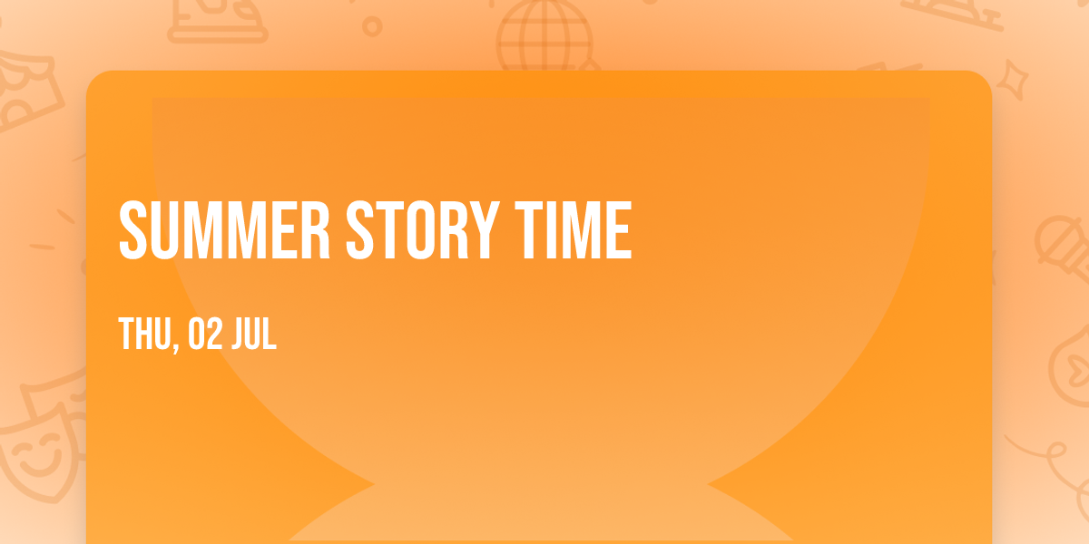 Summer Story Time