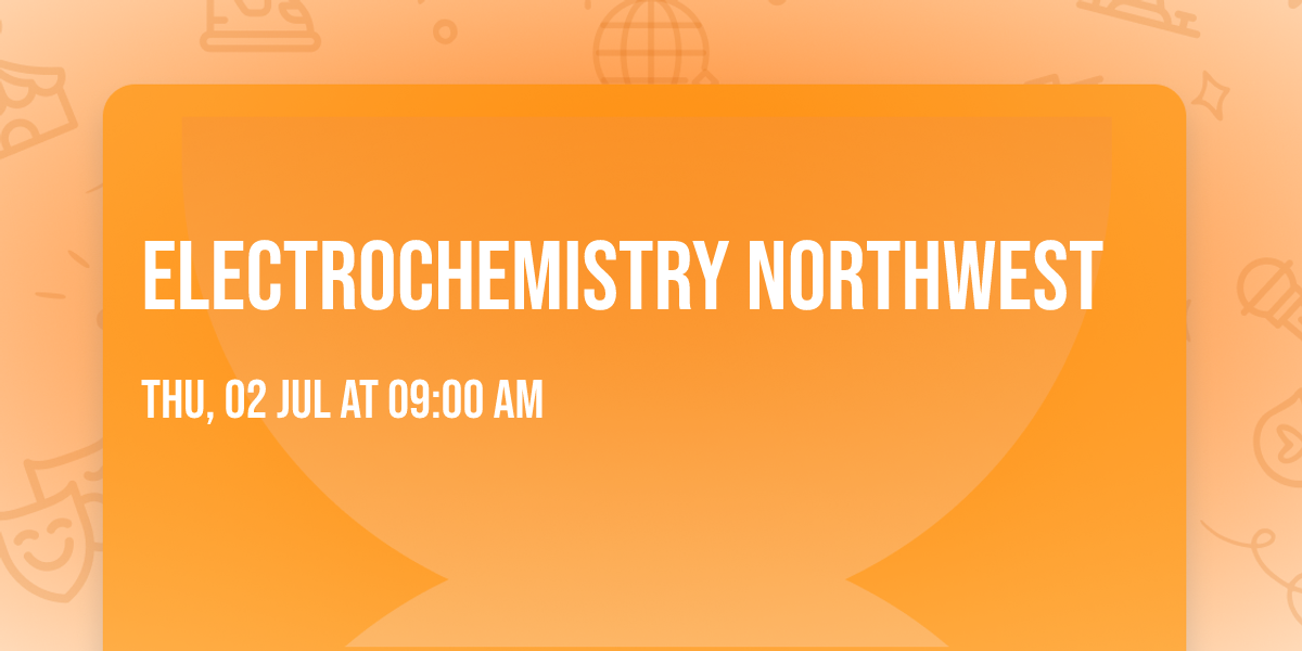 Electrochemistry Northwest