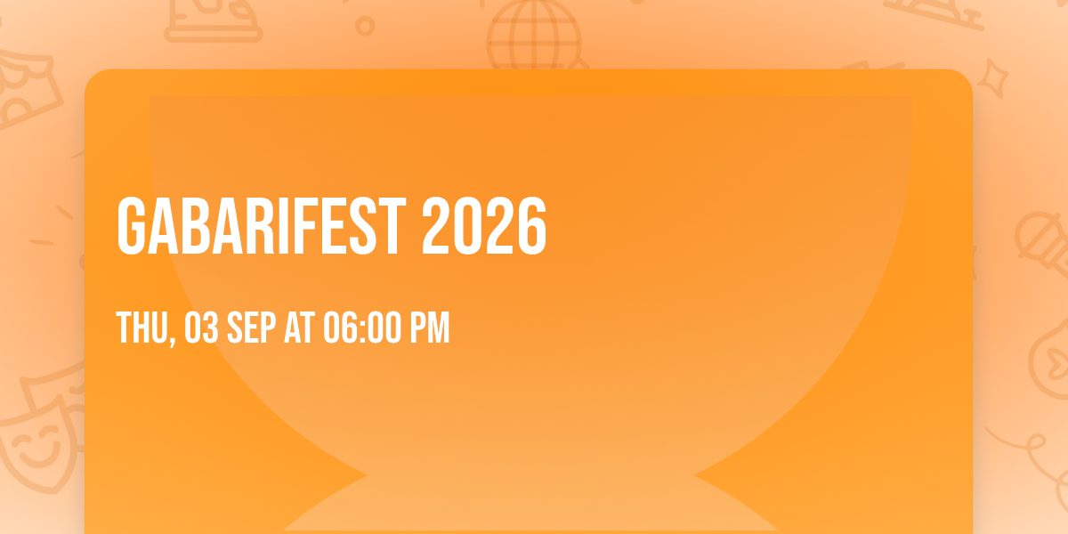 GABARIFEST 2026