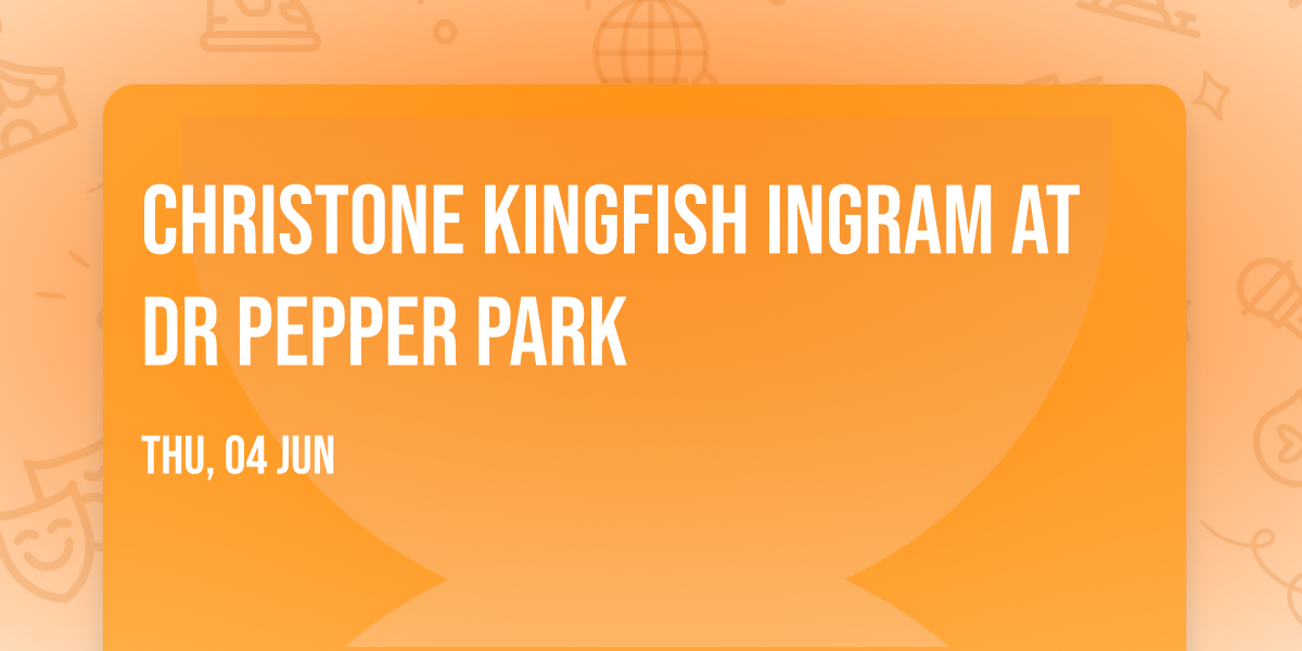 Christone Kingfish Ingram at Dr Pepper Park