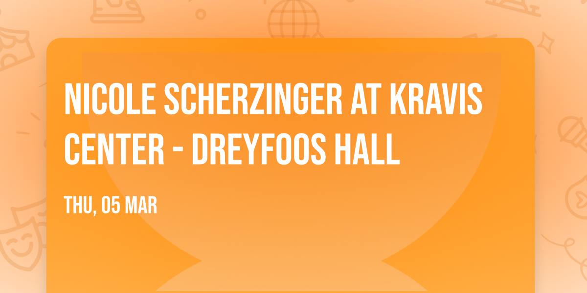 Nicole Scherzinger at Kravis Center - Dreyfoos Hall