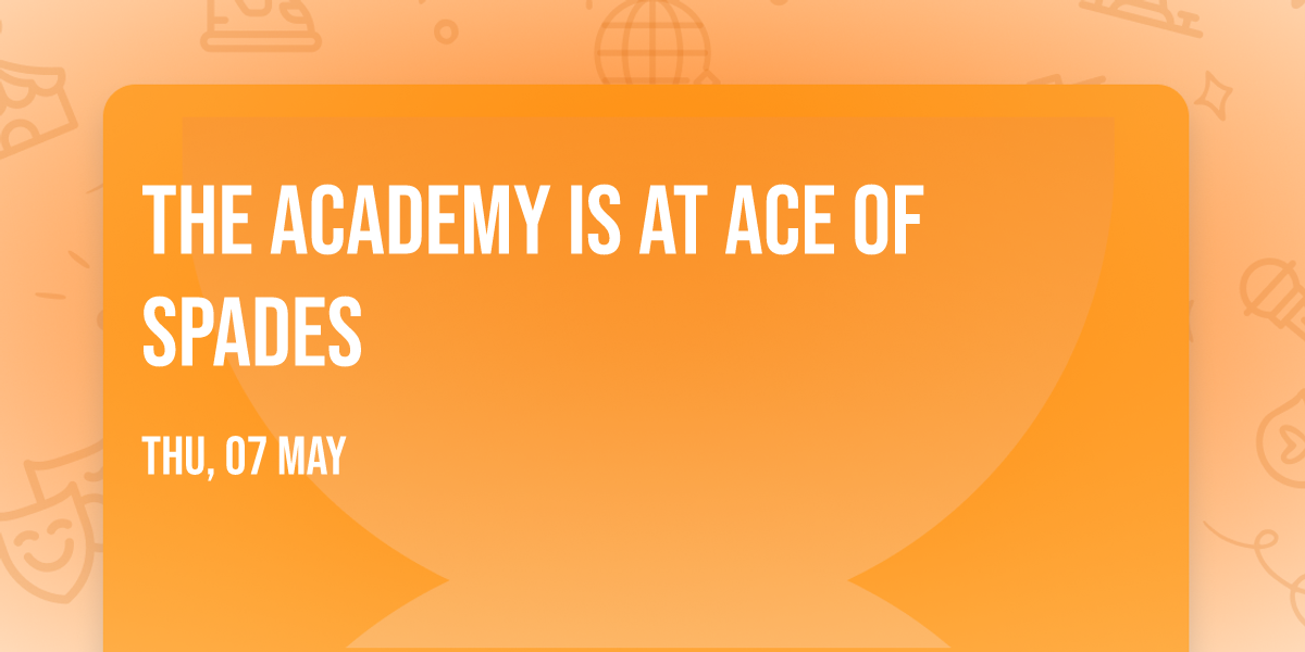 The Academy Is at Ace of Spades