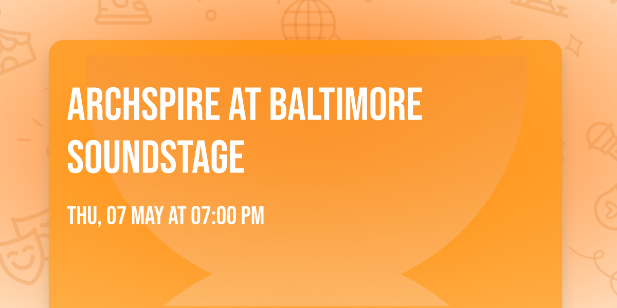 Archspire at Baltimore SoundStage