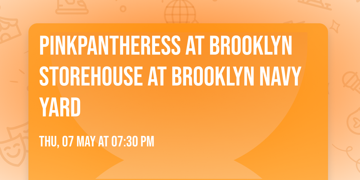 PinkPantheress at Brooklyn Storehouse at Brooklyn Navy Yard