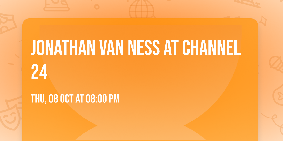 Jonathan Van Ness at Channel 24