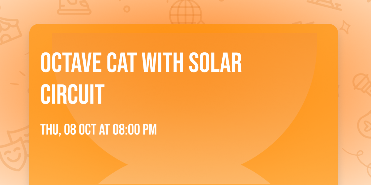 Octave Cat with Solar Circuit