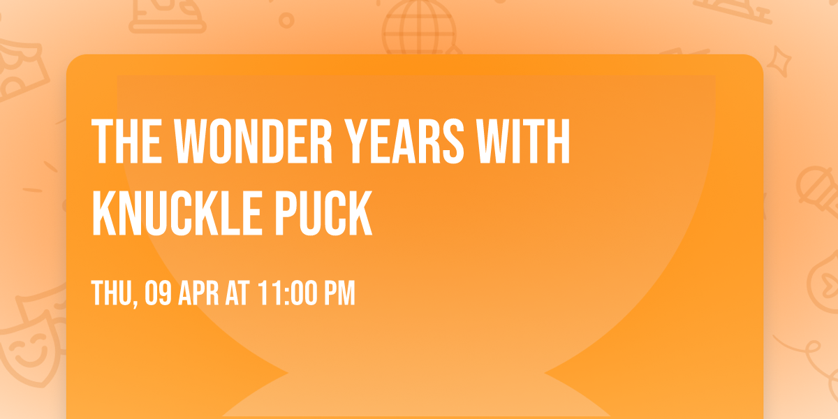 The Wonder Years with Knuckle Puck
