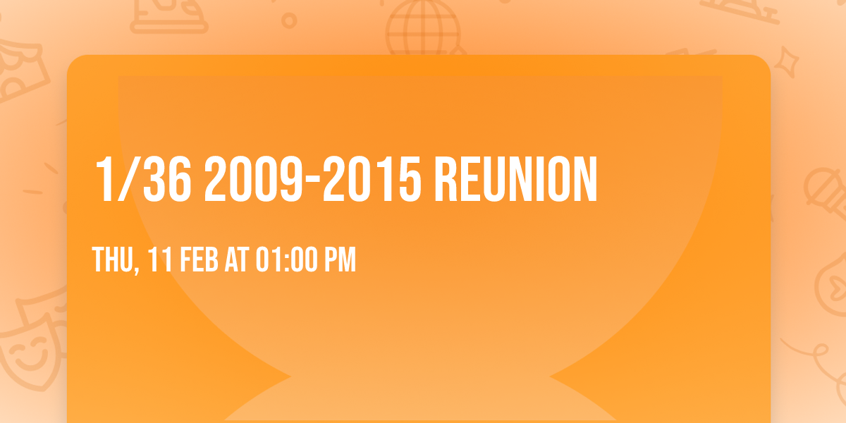 1\/36 2009-2015 reunion