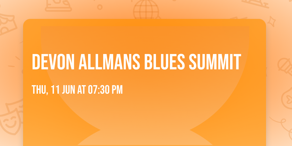 Devon Allmans Blues Summit