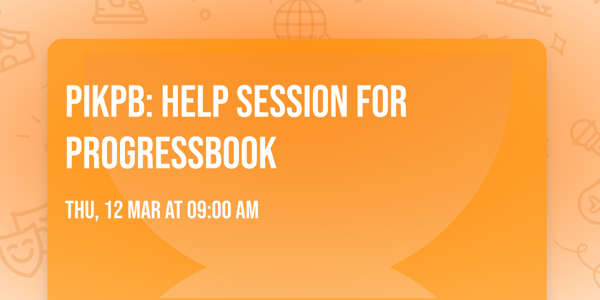 PIKPB: Help Session  for ProgressBook