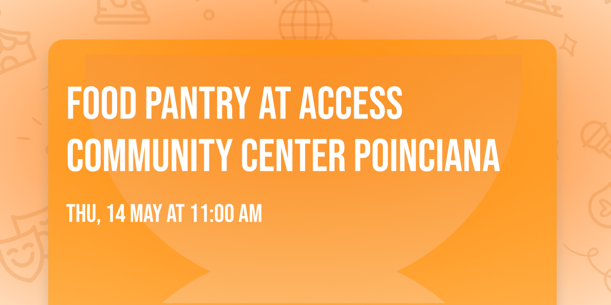 Food Pantry at Access Community Center Poinciana
