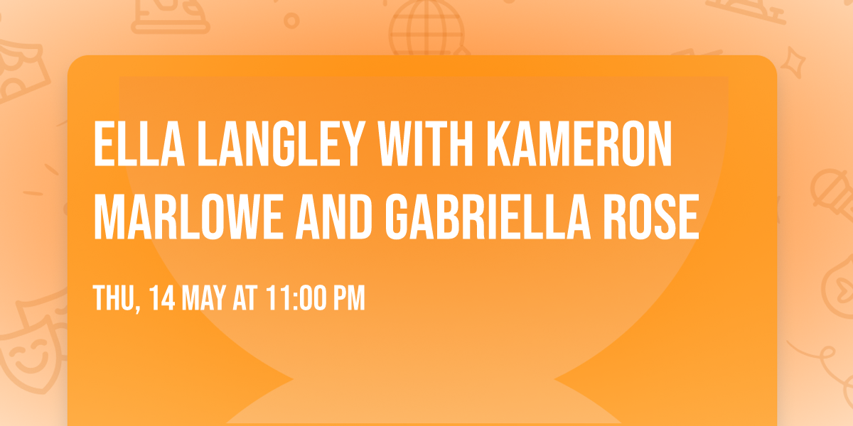 Ella Langley with Kameron Marlowe and Gabriella Rose