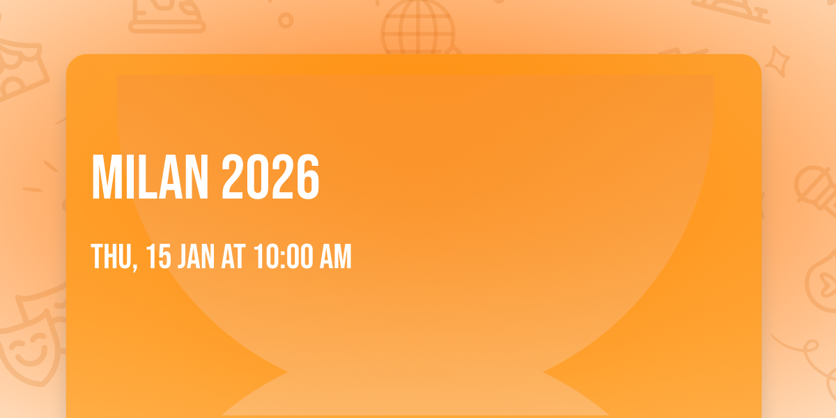 Milan 2026