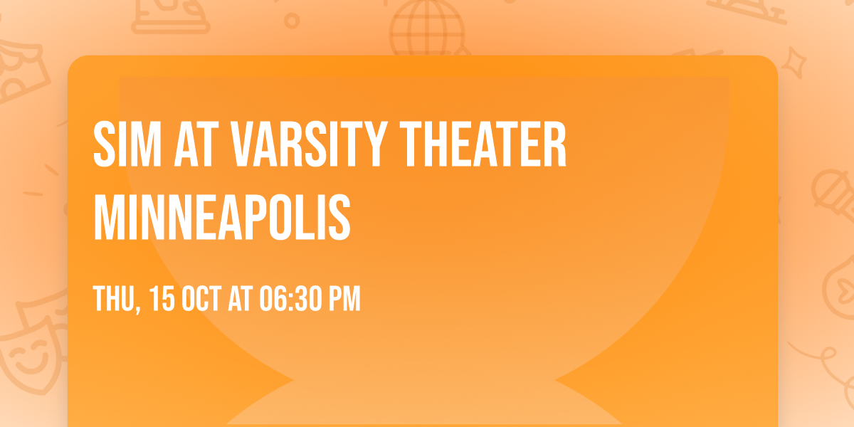 SiM at Varsity Theater Minneapolis
