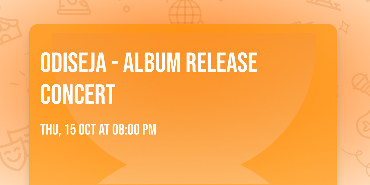 ODISEJA - album release concert