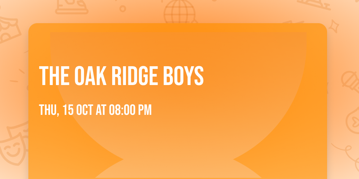 The Oak Ridge Boys