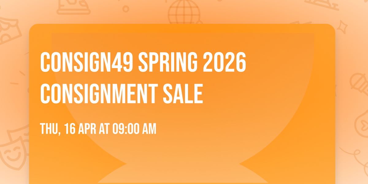 Consign49 Spring 2026 Consignment Sale