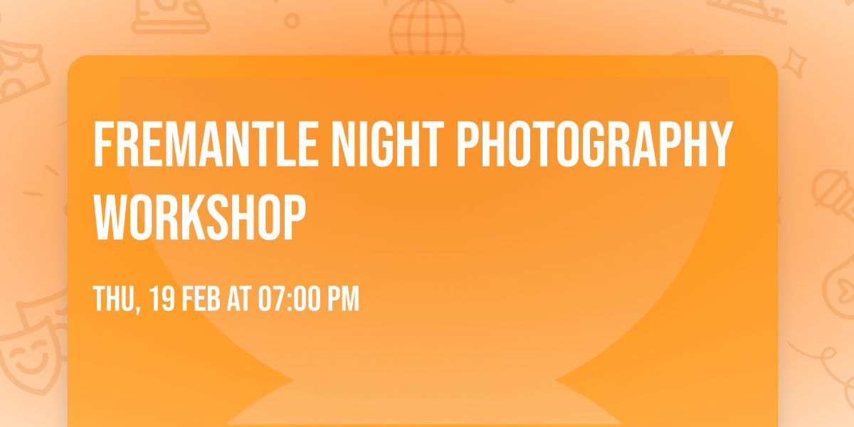 Fremantle Night Photography Workshop