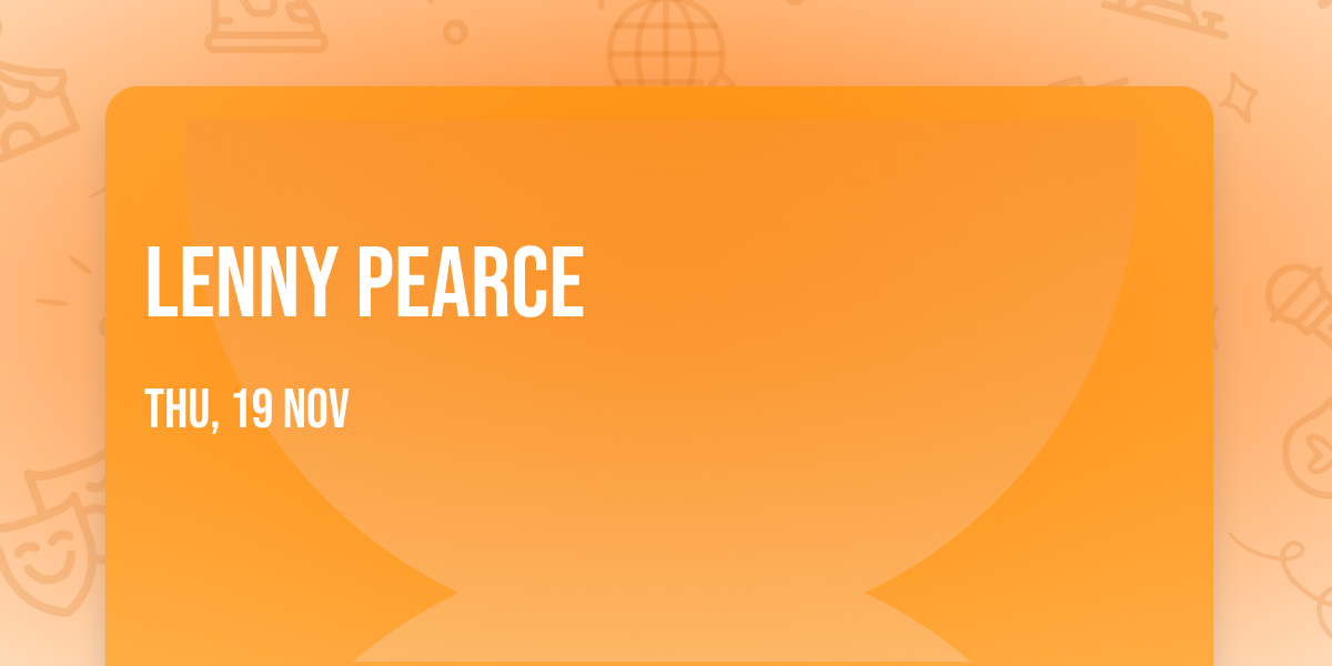 Lenny Pearce