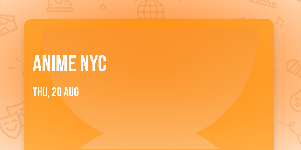Anime NYC