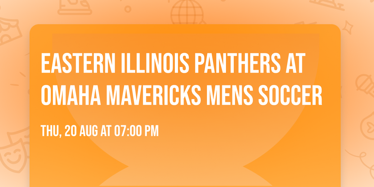 Eastern Illinois Panthers at Omaha Mavericks Mens Soccer