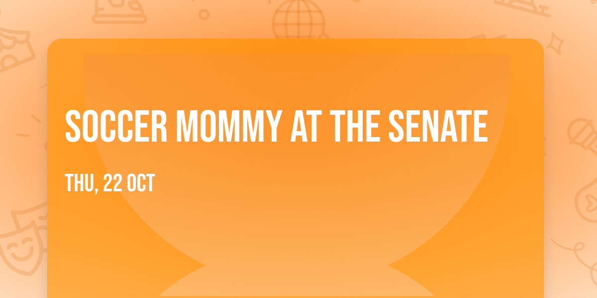 Soccer Mommy at The Senate
