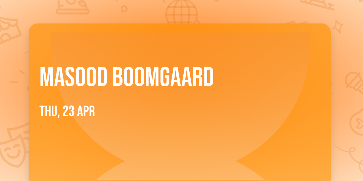 Masood Boomgaard