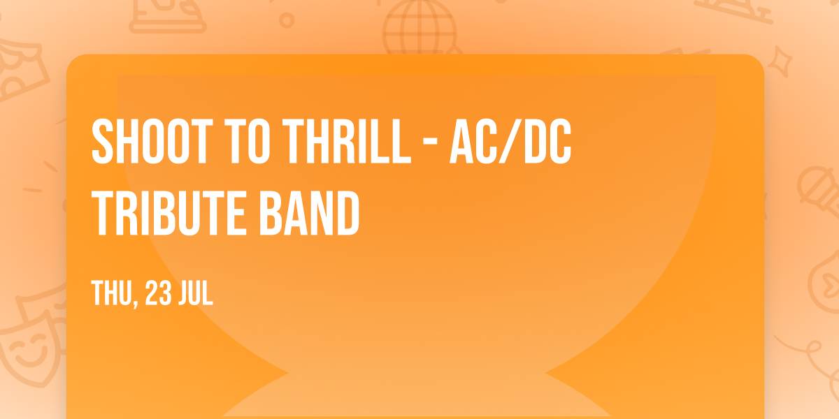 Shoot To Thrill - AC\/DC Tribute Band