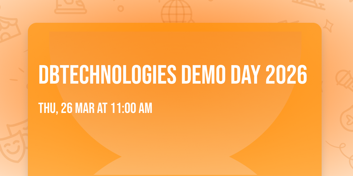 dBTechnologies Demo Day 2026