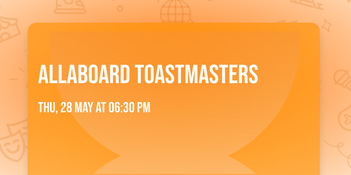 Allaboard Toastmasters