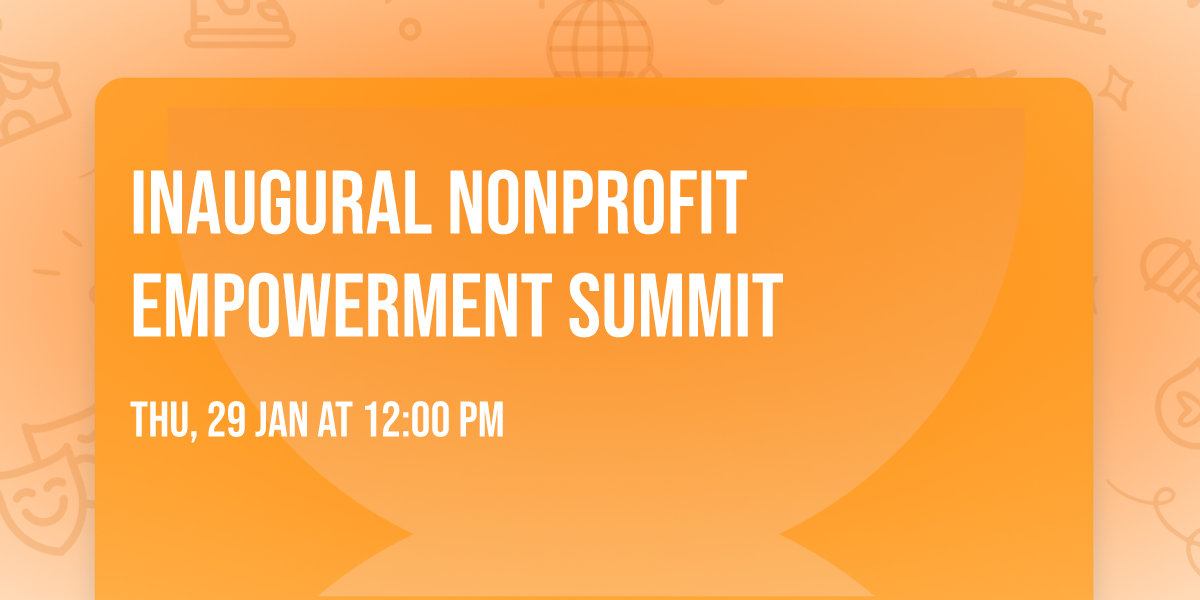 Inaugural Nonprofit Empowerment Summit