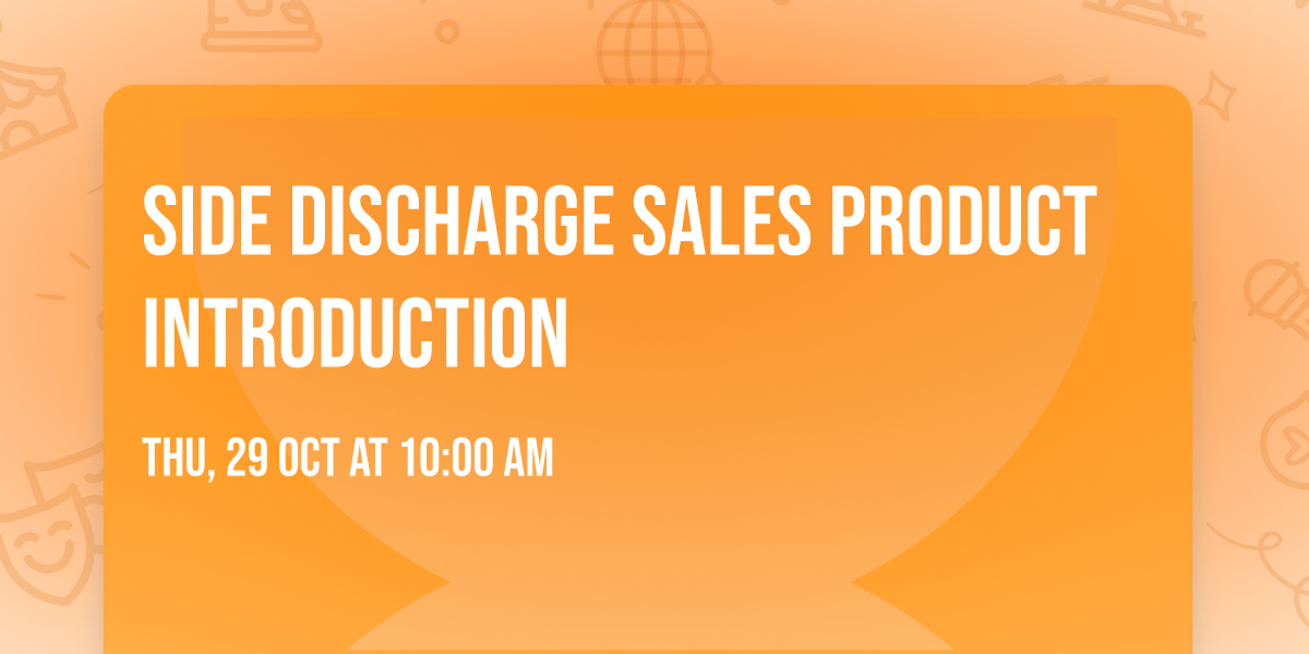 Side Discharge Sales Product Introduction
