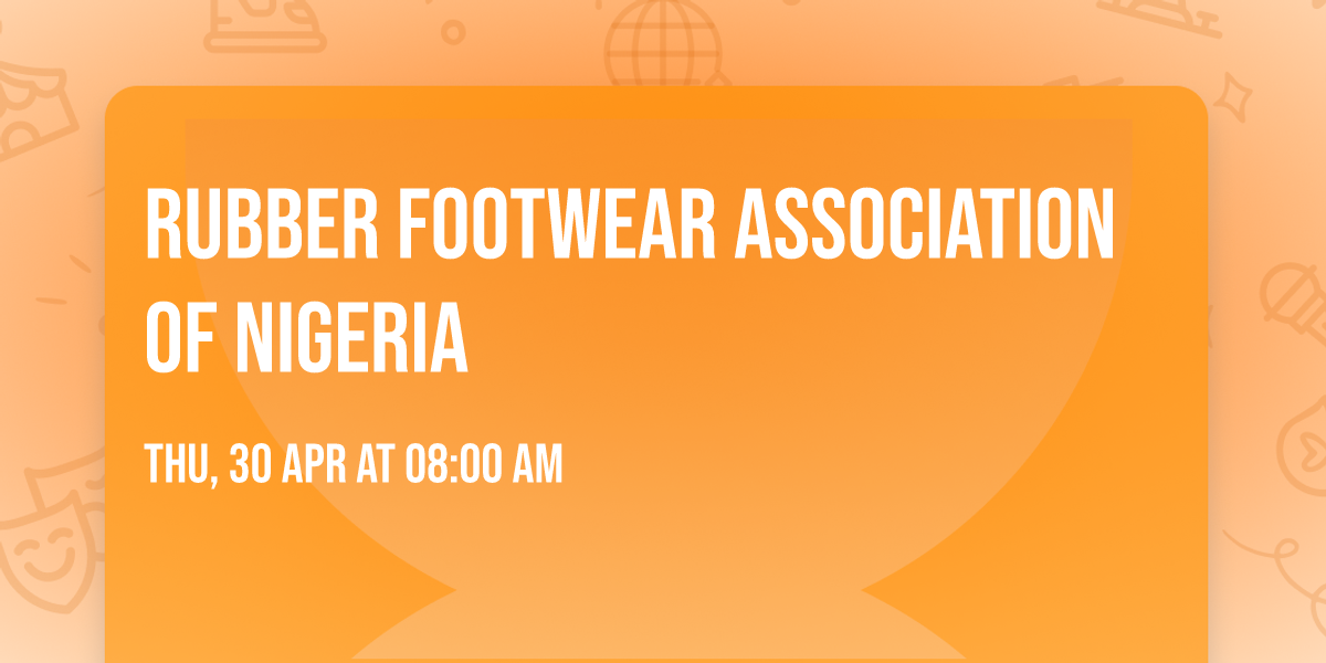 Rubber Footwear Association of Nigeria 