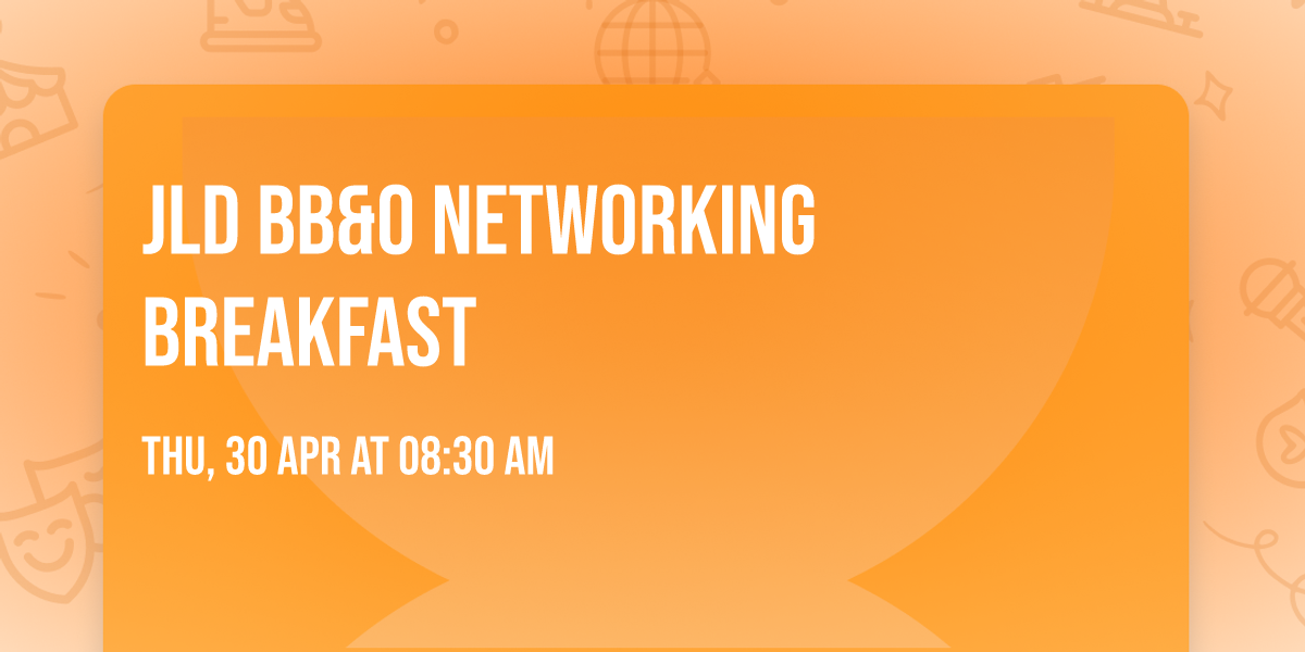 JLD BB&O Networking breakfast