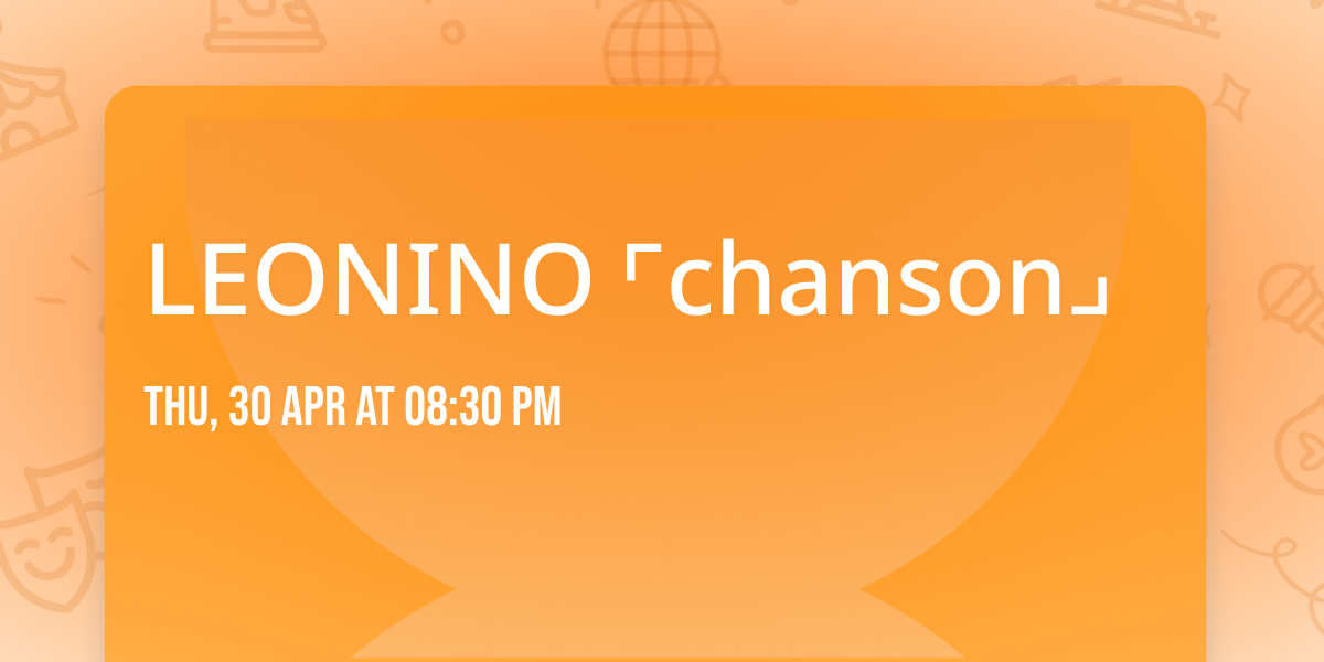 LEONINO \u231cchanson\u231f