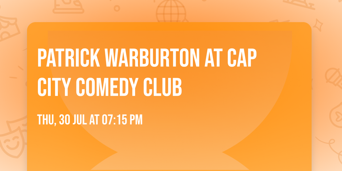Patrick Warburton at Cap City Comedy Club