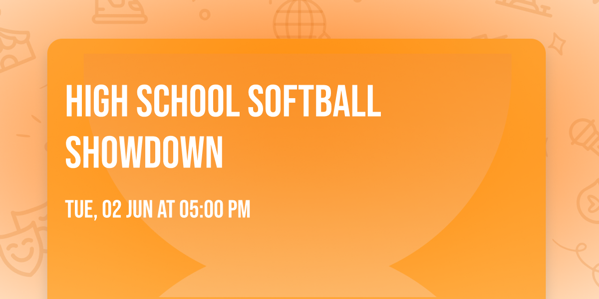 High School Softball Showdown