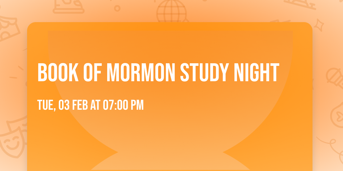 Book of Mormon Study Night