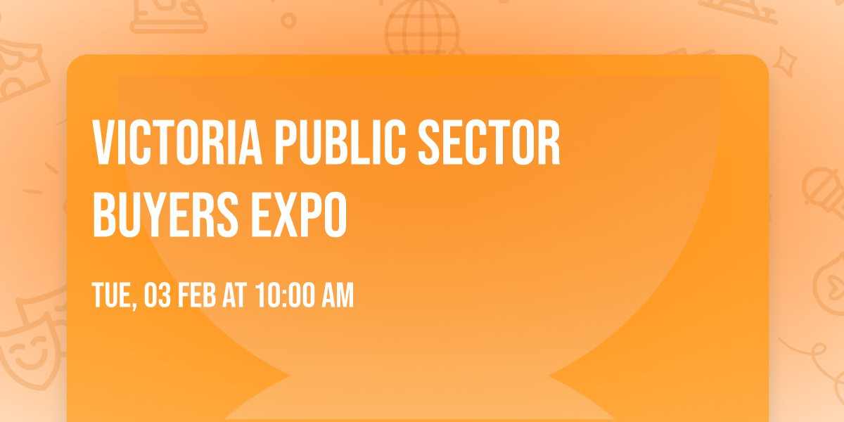 Victoria Public Sector Buyers Expo