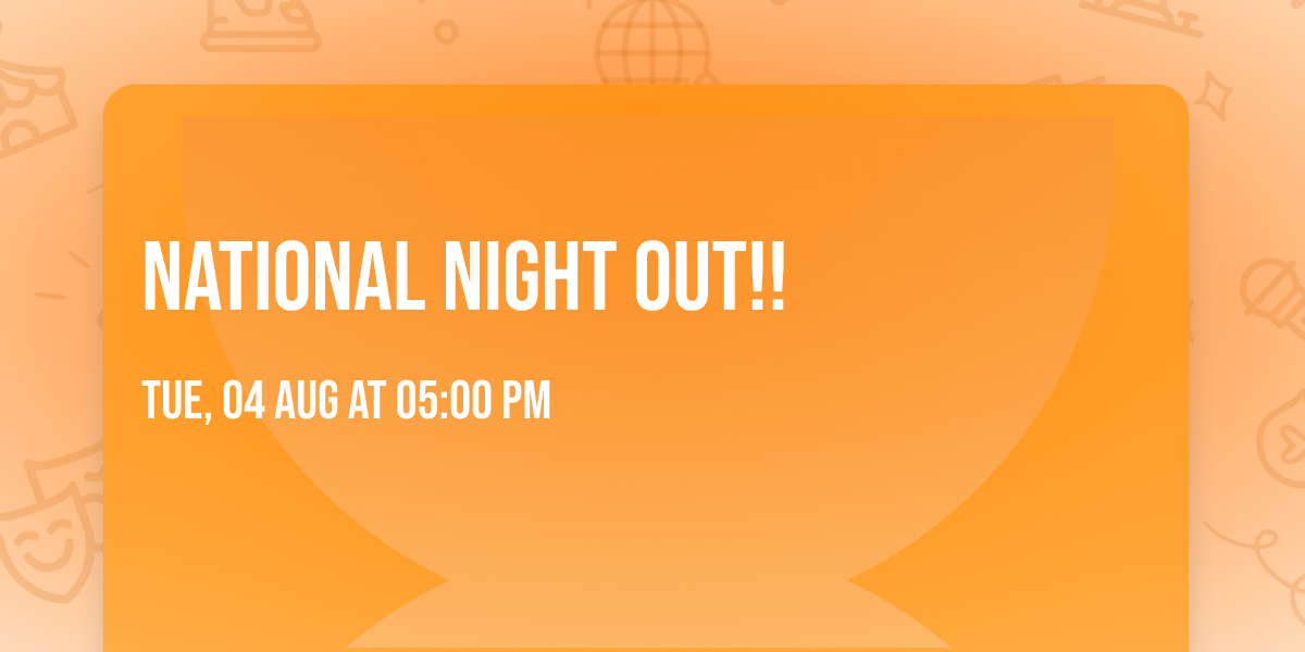 National Night Out!!