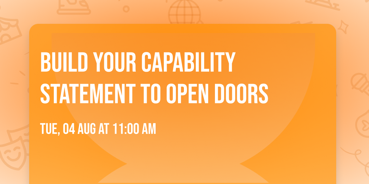 Build Your Capability Statement To Open Doors