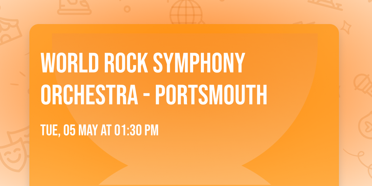 World Rock Symphony Orchestra - Portsmouth