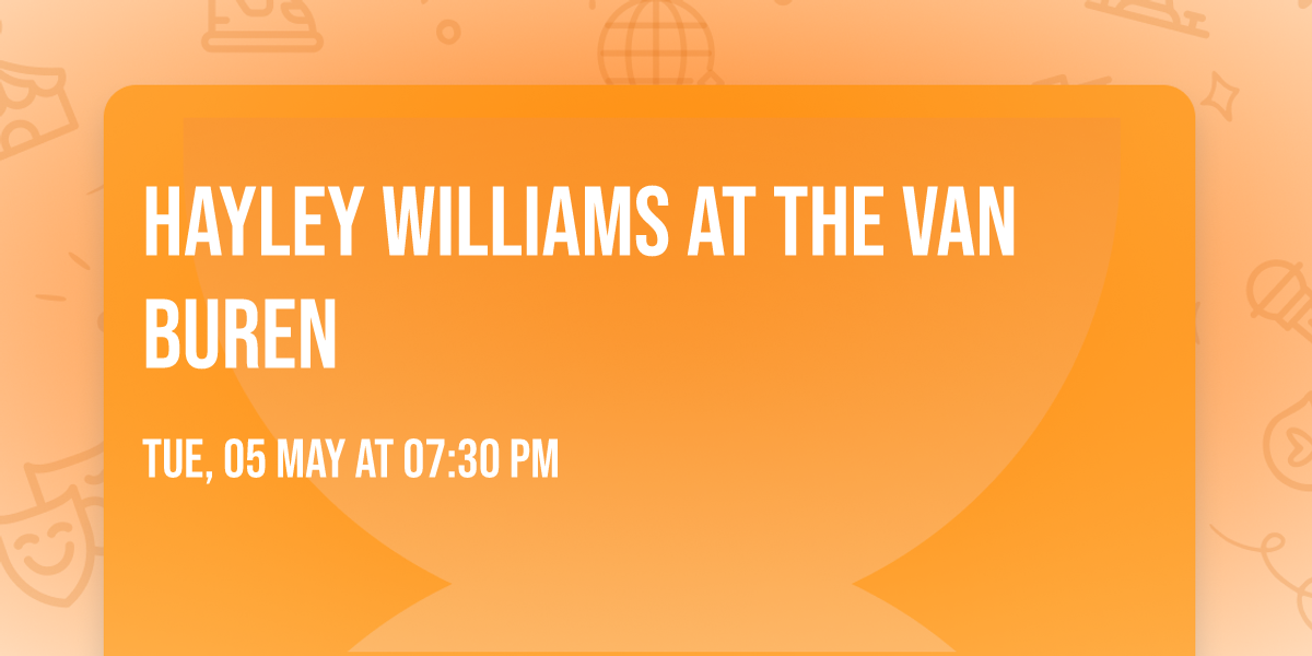 Hayley Williams at The Van Buren