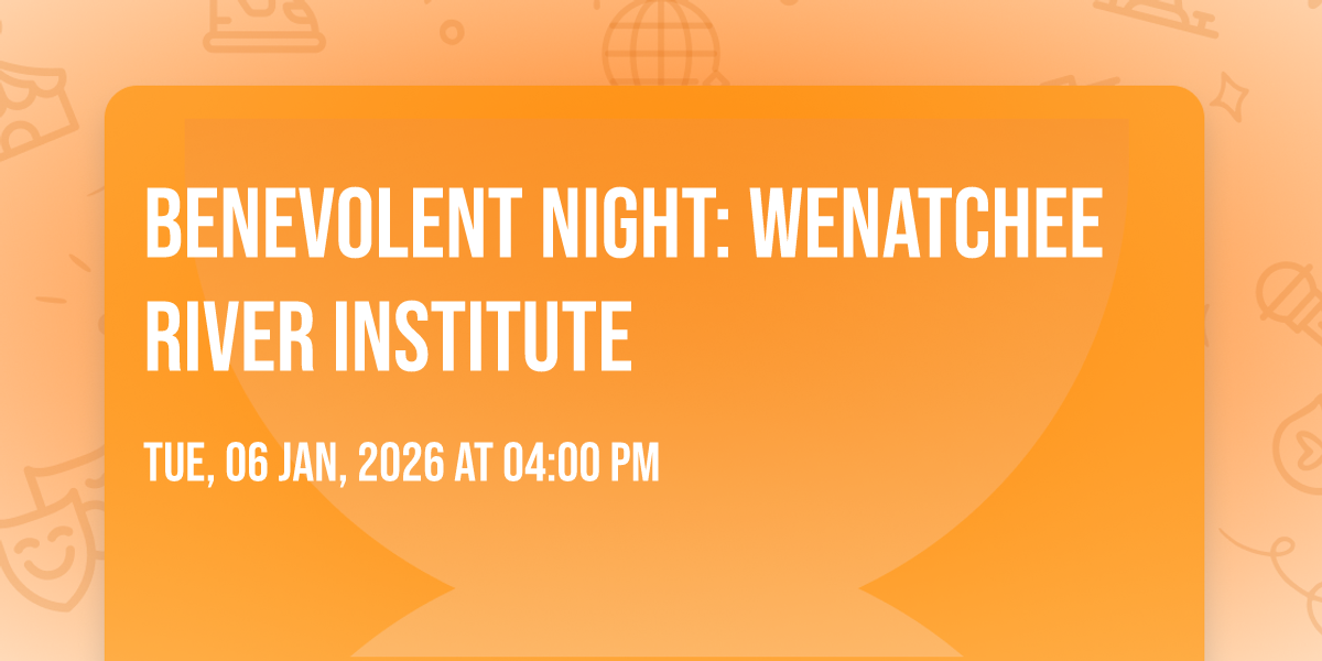 Benevolent Night: Wenatchee River Institute
