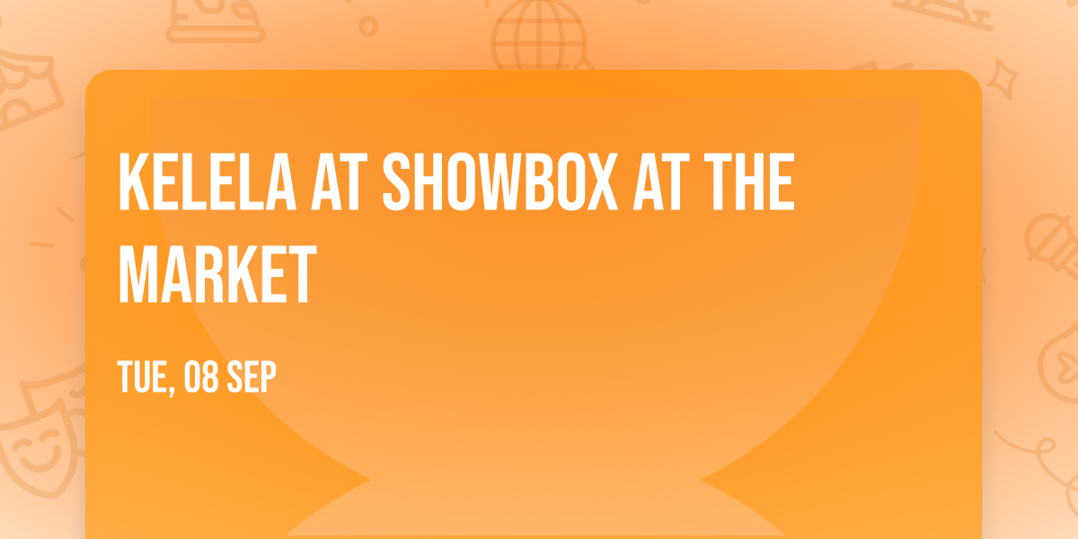 Kelela at Showbox at the Market